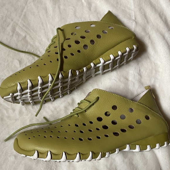 Litfoot Women's Perforated Leather Shoes - 38 - Picture 7 of 8